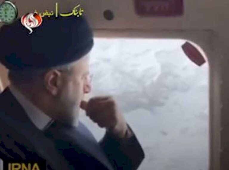 iran:-las-ultimas-imagenes-de-ebrahim-raisi-en-el-helicoptero-que-se-estrello