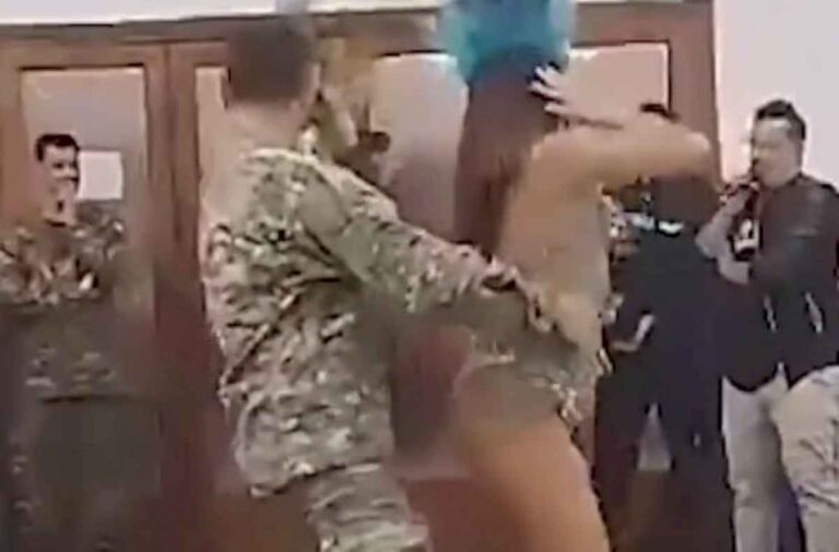 la-fuerza-aerea-sanciono-a-los-militares-que-festejaron-con-bailarinas-en-un-destacamento-militar