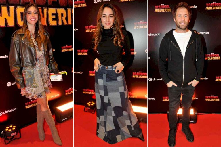 en-fotos:-de-diego-peretti-y-manuela-viale-a-sol-perez-y-thelma-fardin,-todos-los-famosos-que-asistieron-a-la-premiere-deadpool-&-wolverine