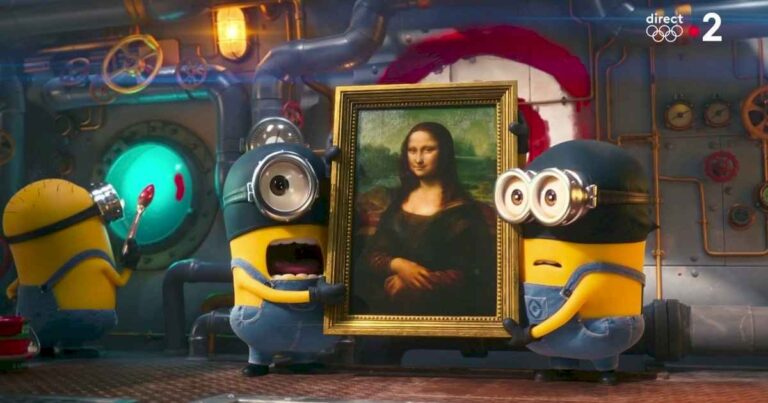 la-ceremonia-de-apertura-de-los-juegos-olimpicos-de-paris-2024:-los-minions-ayudaron-a-resolver-el-misterio-de-la-gioconda-en-medio-de-un-show-fabuloso