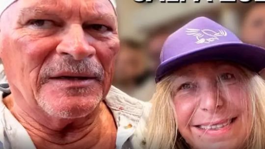 Alfa candidato? La foto de la suspicacia con Karina Milei