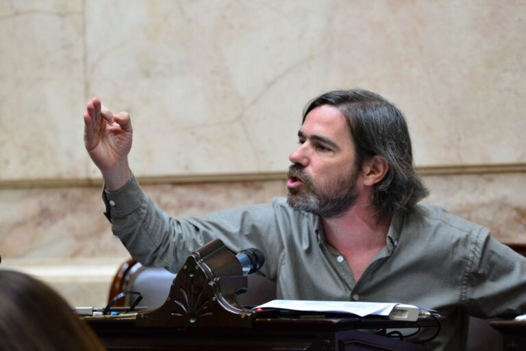 Del Caño: «El gobierno desfinanció el sistema del manejo de fuego y no se hace cargo»