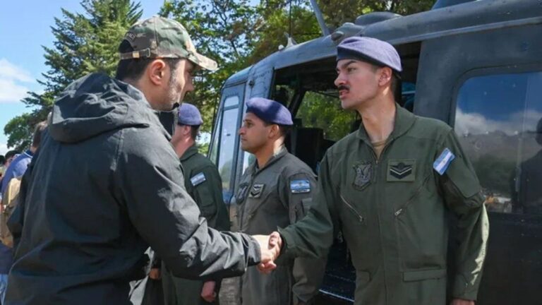 Para Luis Petri, los incendios en El Bolsón son «actos de terrorismo»