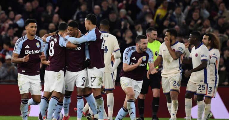 El gol de Enzo Fernández a Dibu Martínez no le alcanzó al Chelsea, que perdió con Aston Villa