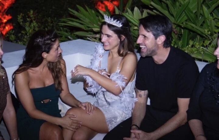 Las fotos de la fiesta que Tefi Russo le hizo a su hija por sus 15 años en su casa