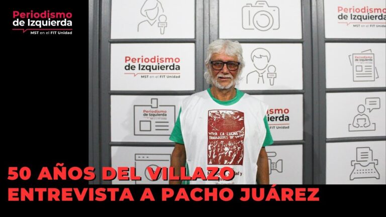 El Villazo de 1975. resistencia obrera contra la represión peronista
