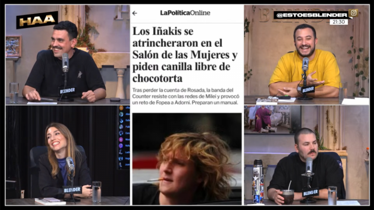 En Blender celebraron los títulos de LPO sobre el Niño Brócoli y los zurdos hijos de puta