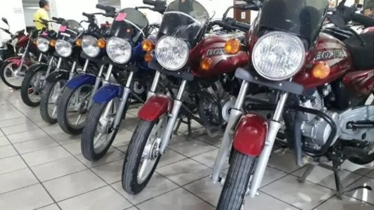 Suba interanual en venta de motos
