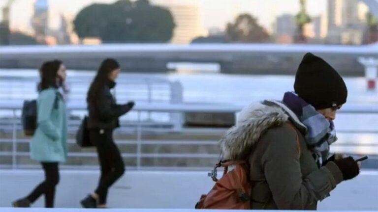 Frío polar extremo: en qué localidad del Gran Buenos Aires la temperatura llegó a los -7C