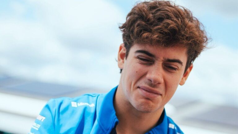 Franco Colapinto fue furor en Silverstone: su look y la reacción que arrasó en redes