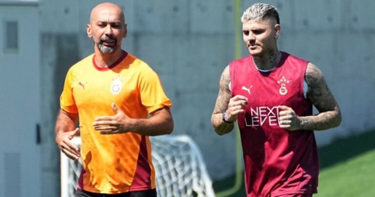 La primera foto de Mauro Icardi en el entrenamiento del Galatasaray