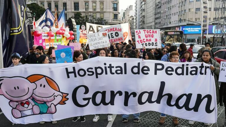 Nuevo paro de trabajadores del Hospital Garrahan: anuncian masiva marcha a Plaza de Mayo
