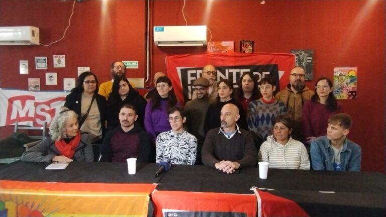 Se presentó el FITU en Bahía Blanca: Con la inundación quedó demostrado que todos los gobiernos benefician a las grandes empresas
