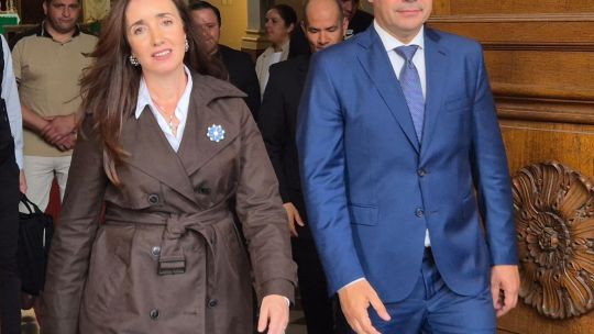 Gustavo Valdés recibió a Victoria Villarruel en medio de una tensión con Javier Milei: recorrida por obras y viaje a Saladas