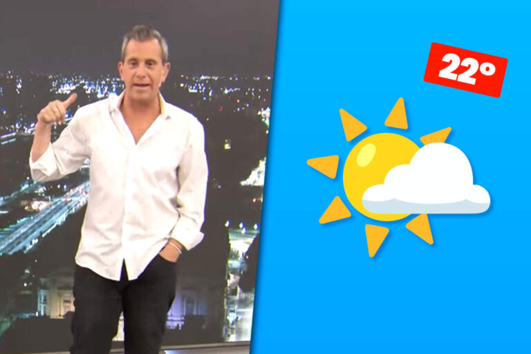 Matías Bertolotti anticipa un martes primaveral en el AMBA antes de la vuelta al frío