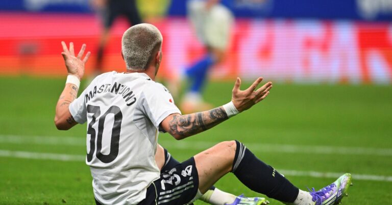 La marca de Mastantuono en su debut como titular en el Real Madrid
