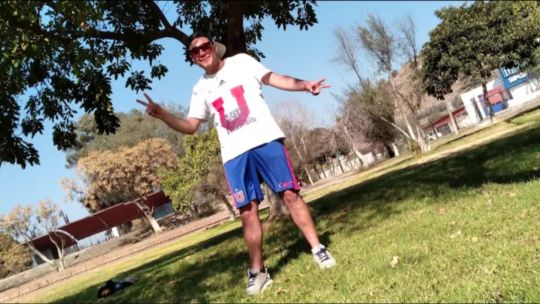 Por primera vez, habló el hincha de la Universidad de Chile que cayó desde la tribuna en la cancha de Independiente