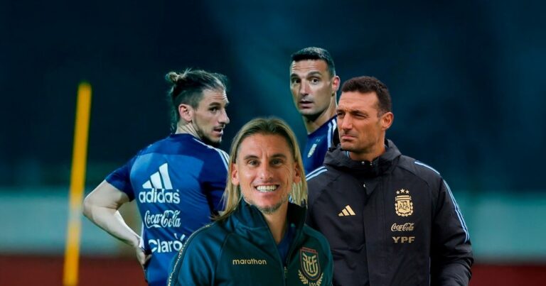 Beccacece vs. Scaloni: de trabajar juntos en la Selección a ser rivales en el próximo Argentina-Ecuador