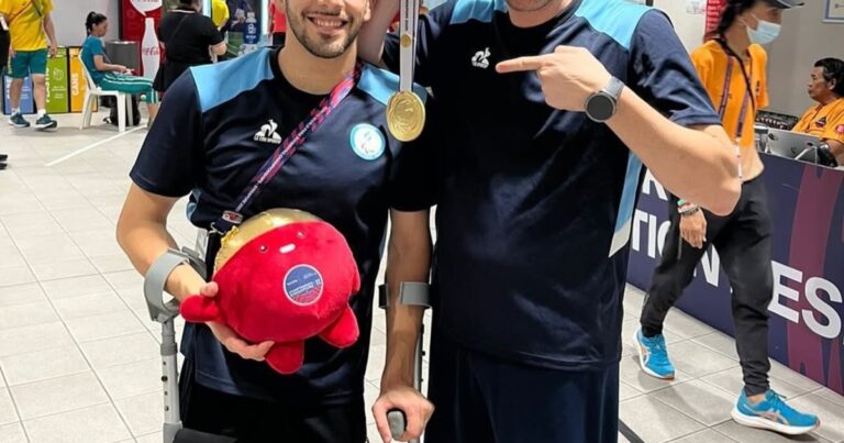 Iñaki Basiloff hace historia y obtiene el oro en el Mundial Paralímpico de natación