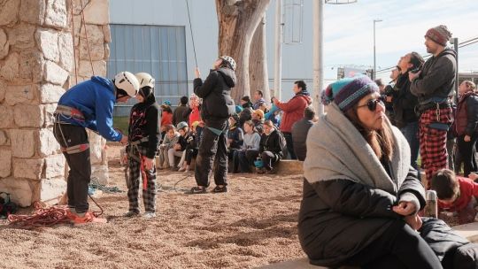 Realizarán un «Festival de Escalada» en la Palestra Nacional de Andinismo de CABA