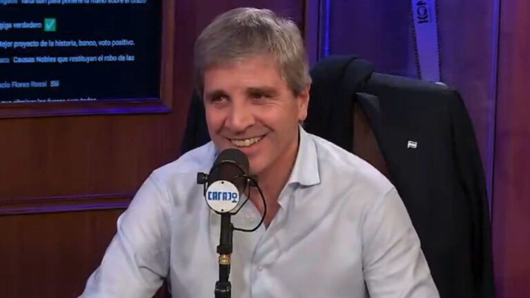 La reacción de Luis Caputo al anuncio de Scott Bessent: «Thank you Secretary»
