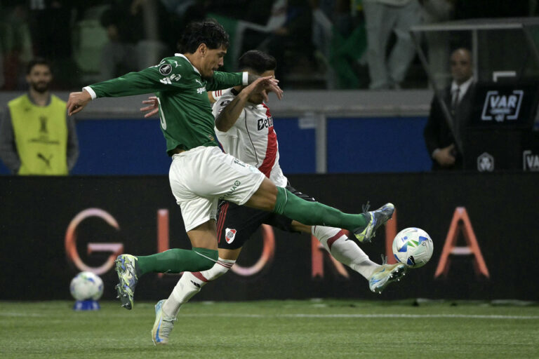 River perdió 3-1 con Palmeiras y quedó eliminado de la Copa Libertadores