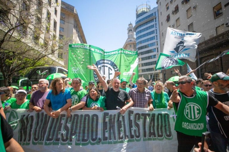 ATE Nacional convocó a un paro con movilización en rechazo a la reforma laboral de Milei