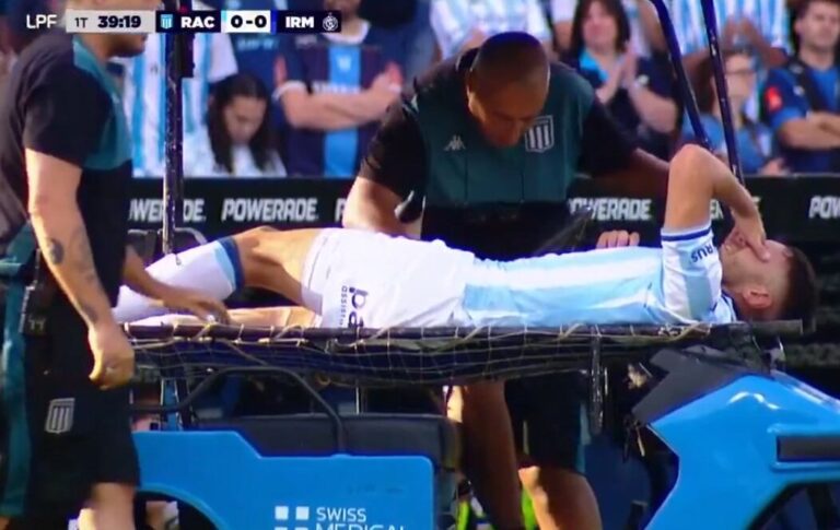 Racing sufre: de la insólita expulsión de Miljevic a la preocupación por la lesión de Maravilla Martínez