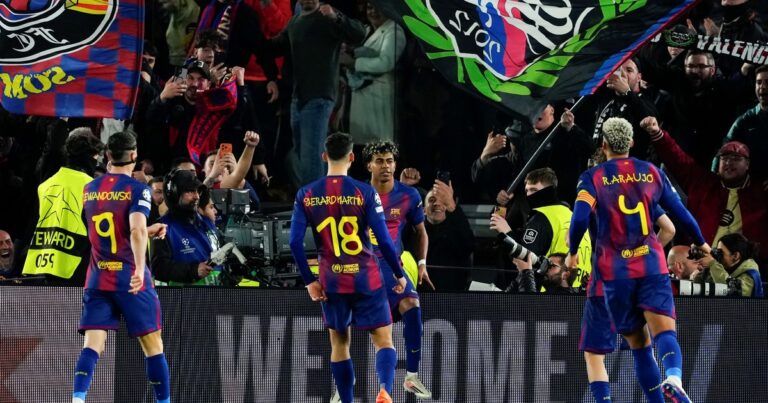 El resumen de Barcelona vs Newcastle: lluvia de goles de los españoles para llegar a cuartos de la Champions League