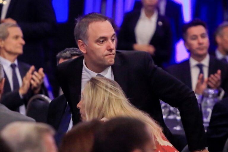 Fachada de la Casa Rosada, sede del gobierno nacional argentino.