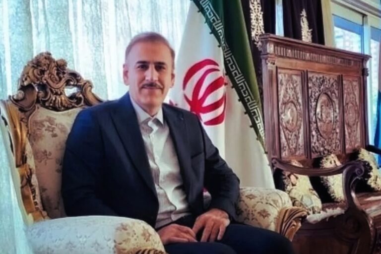 Canciller Pablo Quirno durante un anuncio oficial