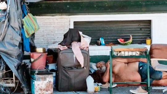 Monseñor Marcelo Colombo, presidente de la Conferencia Episcopal Argentina, durante una declaración pública.