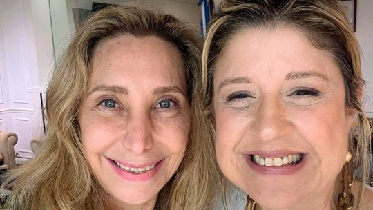 La ministra de Seguridad, Alejandra Monteoliva, y la secretaria general de la Presidencia, Karina Milei, en una reunión de trabajo.